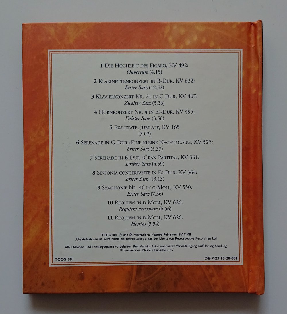 Mozart Musikalische Meisterwerke