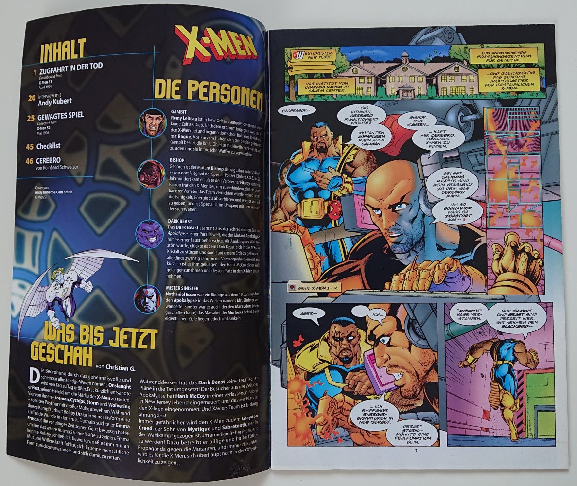 X-Men Heft 20 : Zugfahrt in den Tod