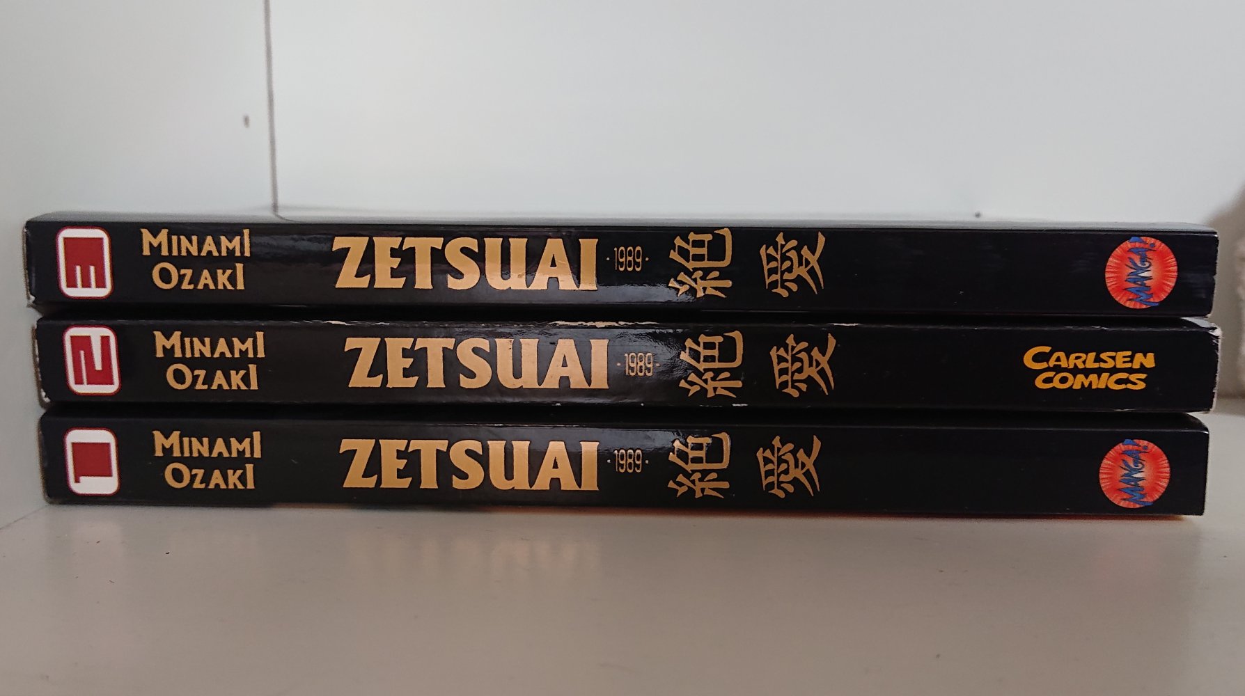 Zetsuai 1989 Band 1 - 3 Manga