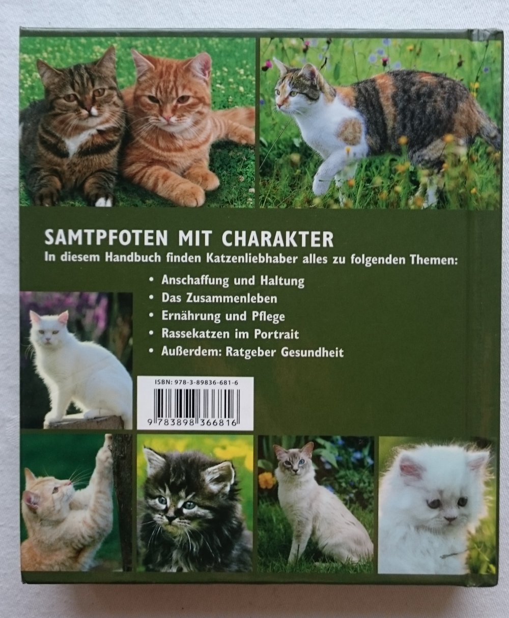 Handbuch Katzen. Rassekatzen im Portrait - Ernährung und Pflege - Ratgeber Gesundheit