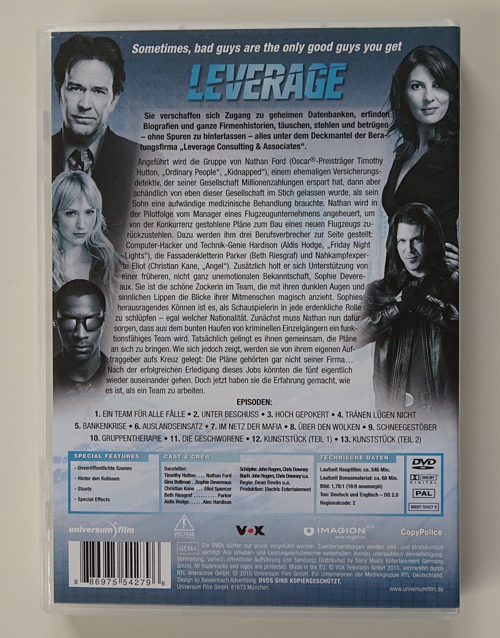 Leverage Staffel 1