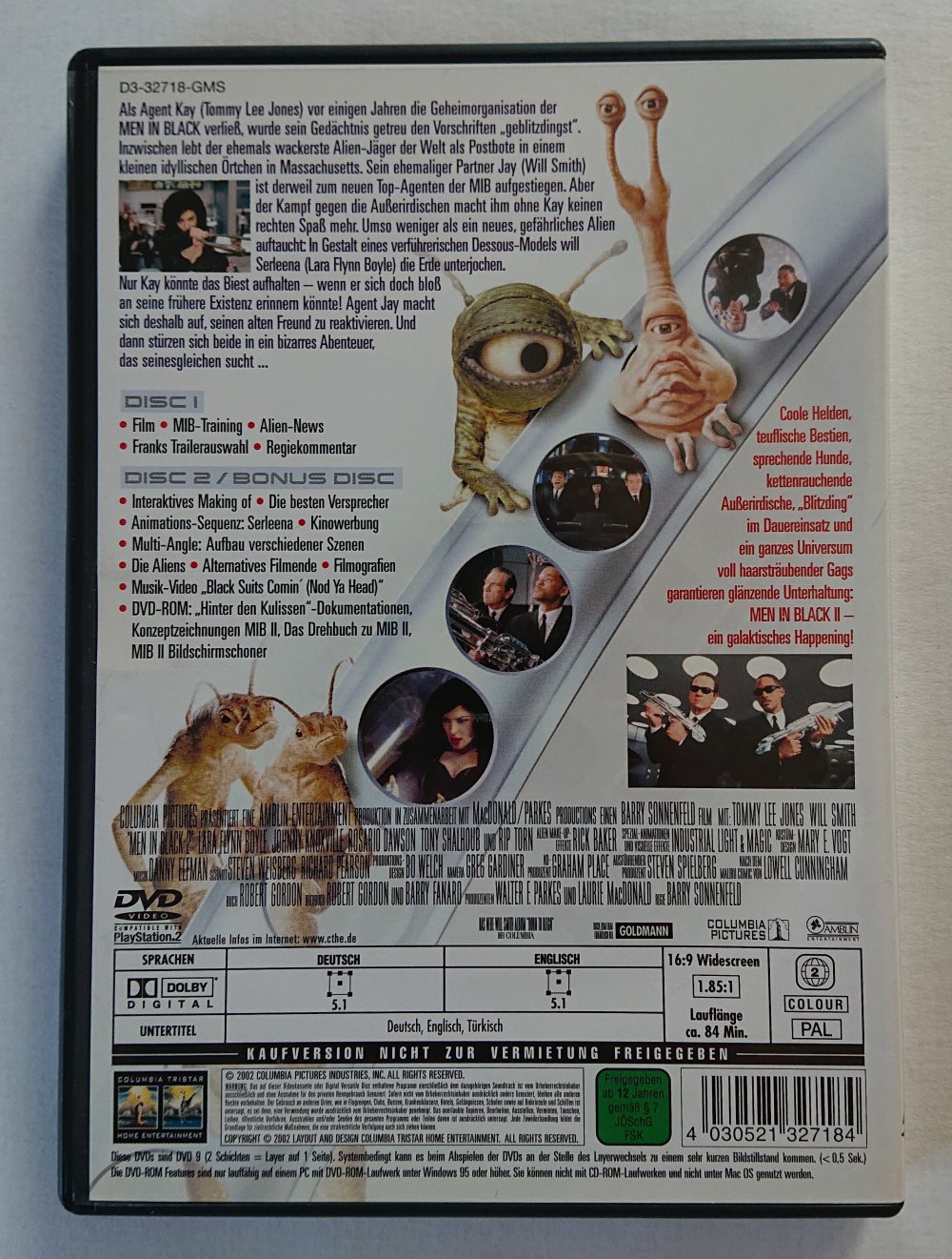 MIIB - Men in Black II: Back in Black (2 Disc Edition)
