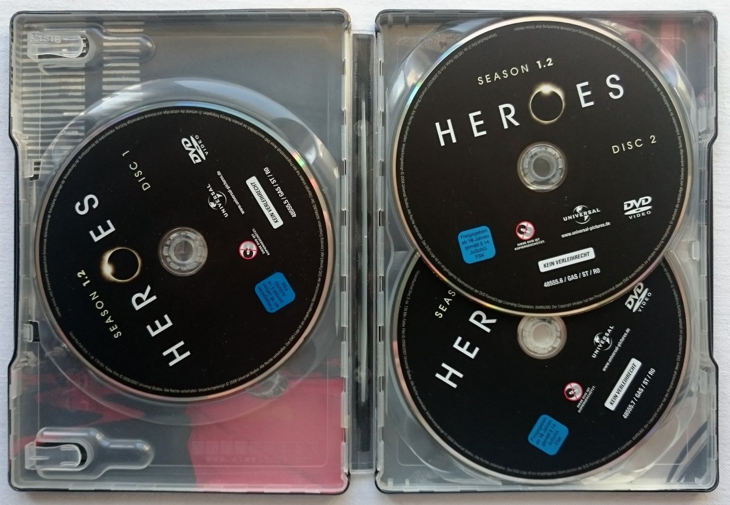 Heroes Season 1 - Box 1.1 & 1.2 (Steelbook-Ausgabe)