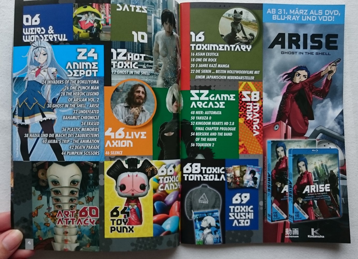 Toxic Sushi - Nr.20 / 2017 - Anime - Mangas - Games - Lifestyle - Music - Art