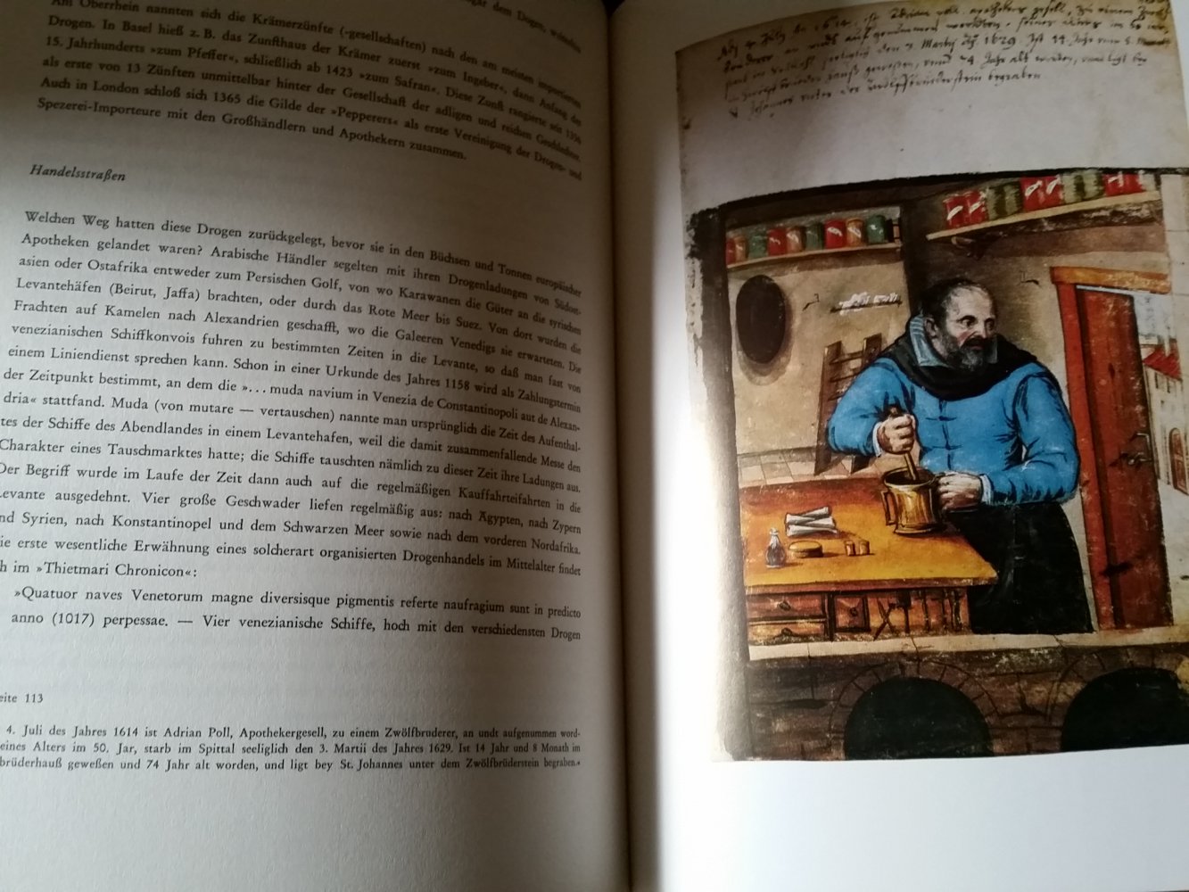 Mörser.Kolben und Phiolen