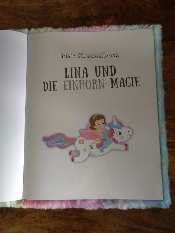 Kuschelbuch Einhorn 