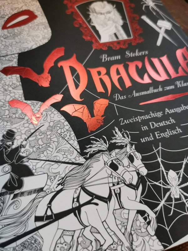 Bram Stokers Dracula Malbuch