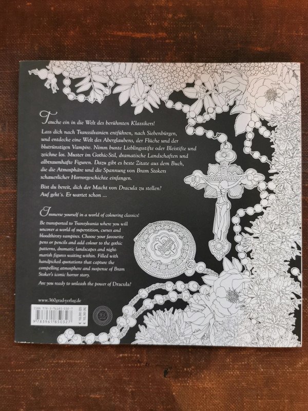 Bram Stokers Dracula Malbuch