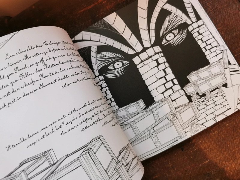 Bram Stokers Dracula Malbuch