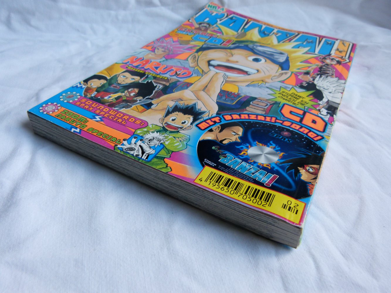 Banzai! Nr. 4 02/2002 Manga-Zeitschrift im Buchformat