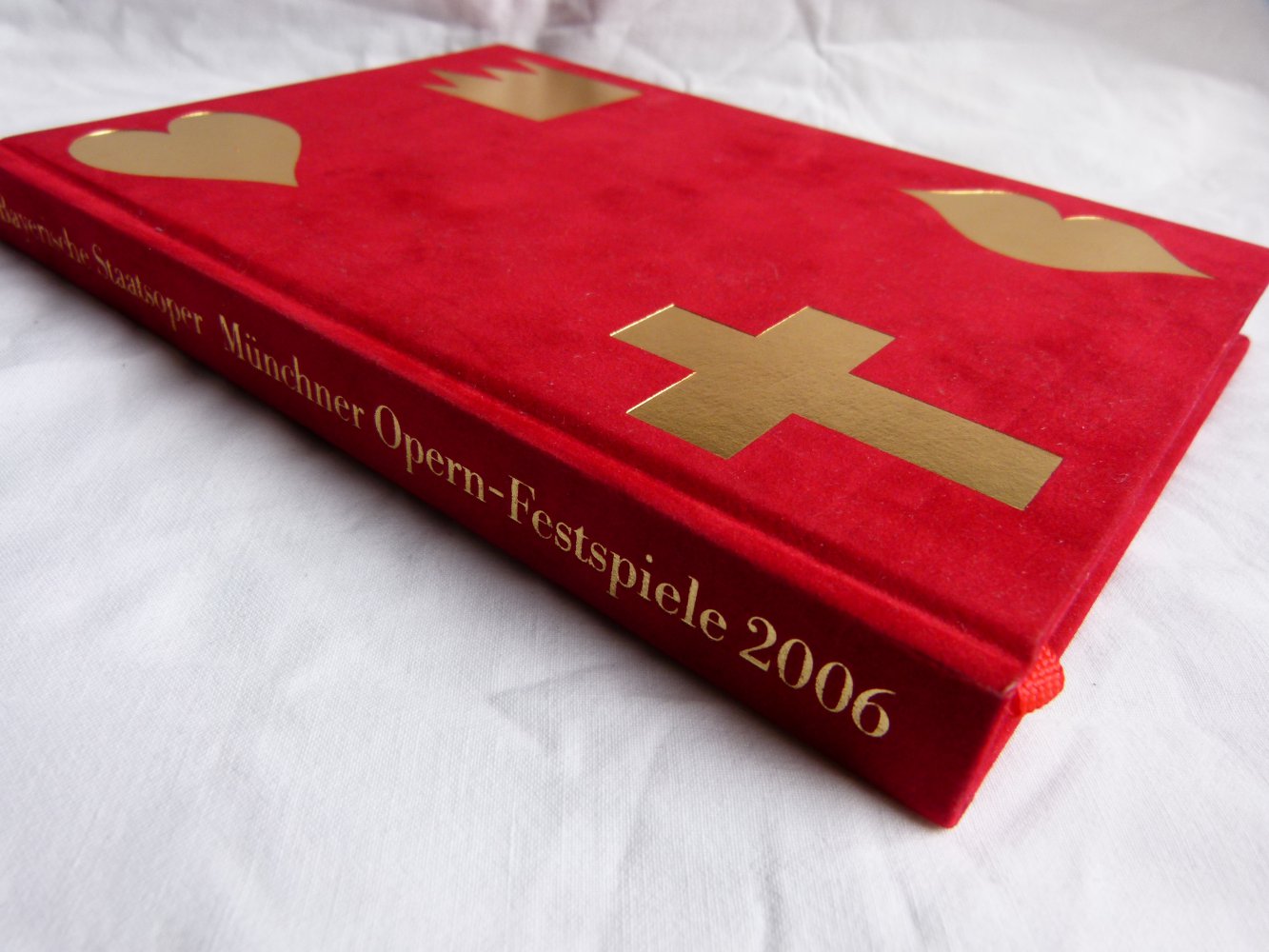 Bayerische Staatsoper Münchner Opern Festspiele 2006 Samtbuch, gebundene Ausgabe