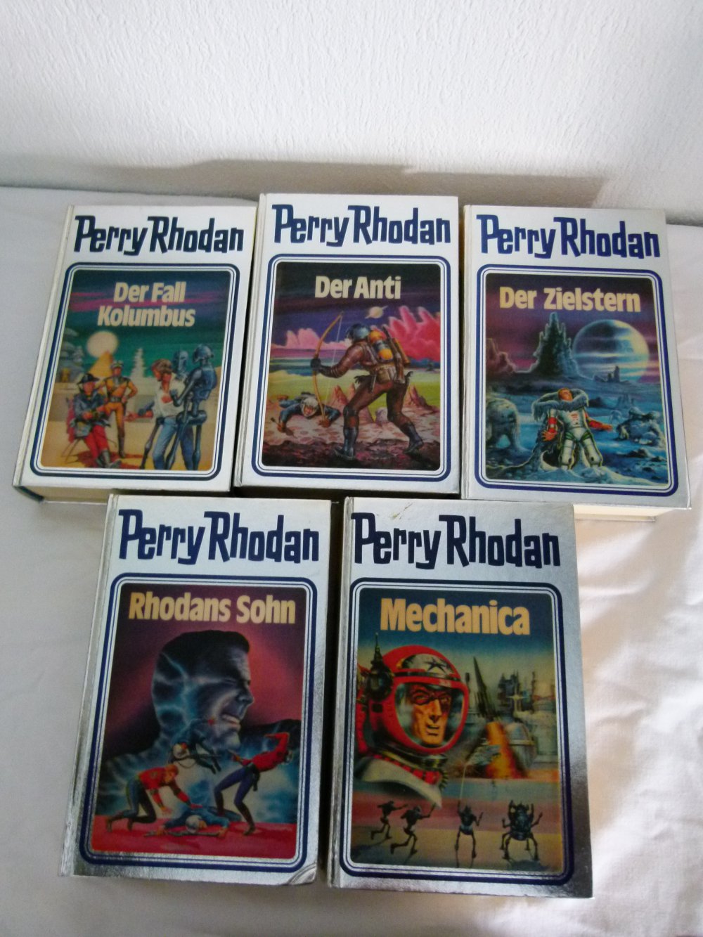 Perry Rhodan 11-15, fünf Silberbände im Set, gebundene Ausgaben