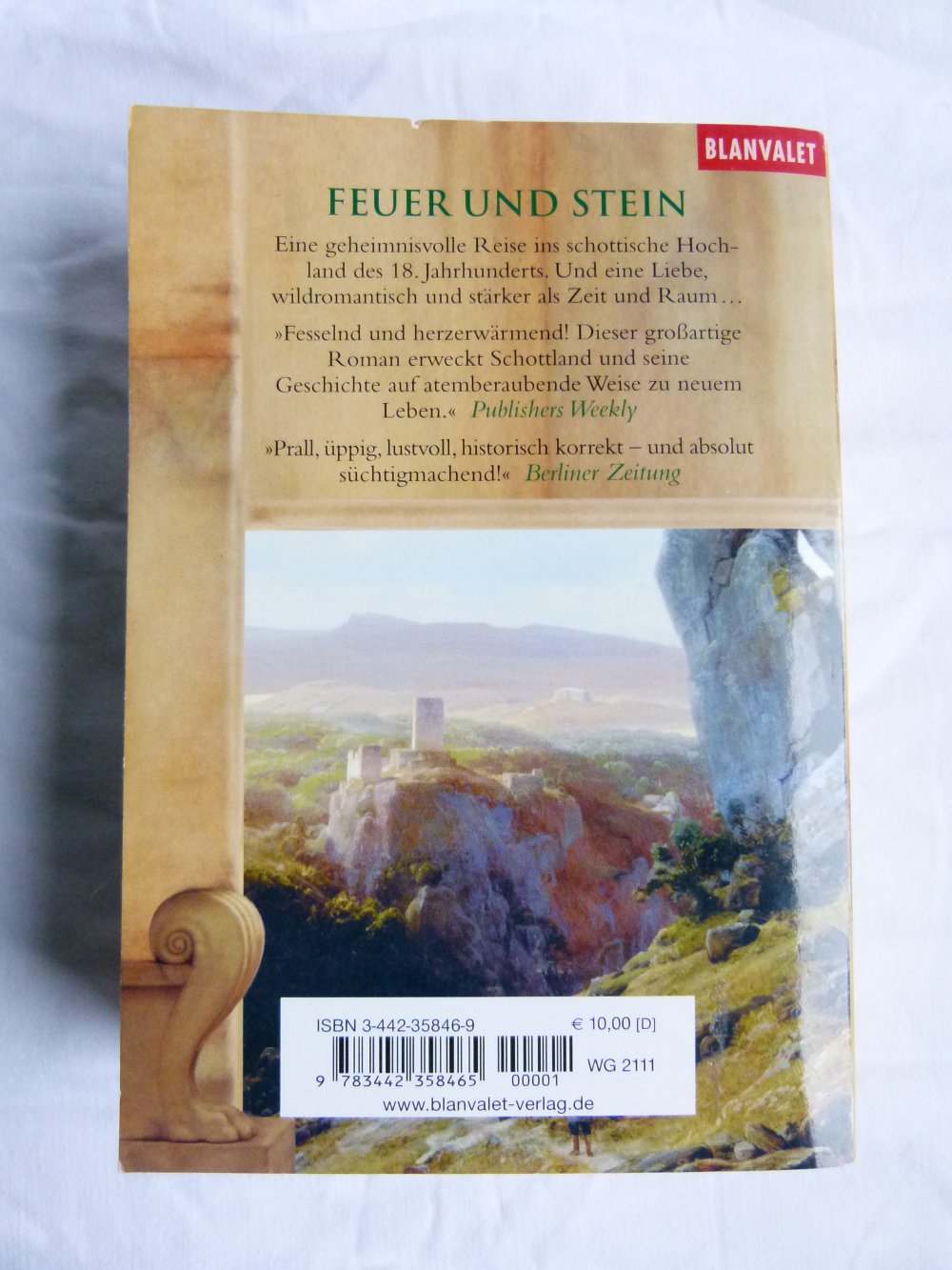 Diana Gabaldon - Feuer und Stein; Outlander Band 1, Fantasy Schottland Roman, Taschenbuch