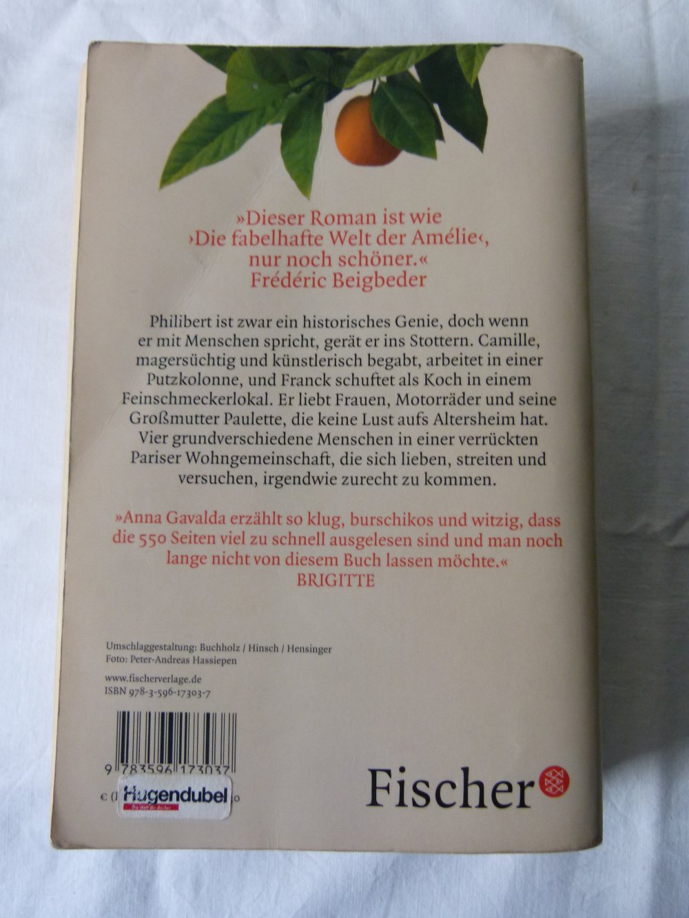 Anna Gavalda - Zusammen ist man weniger allein, Roman, TB