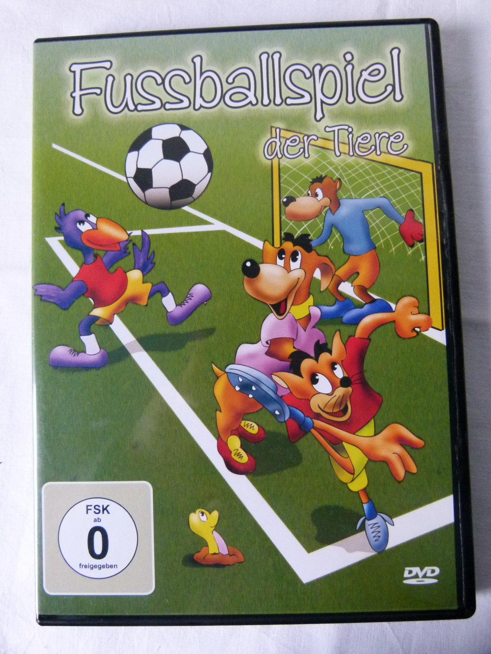 DVD Fußballspiel der Tiere, Kinderfilm Comic NEU