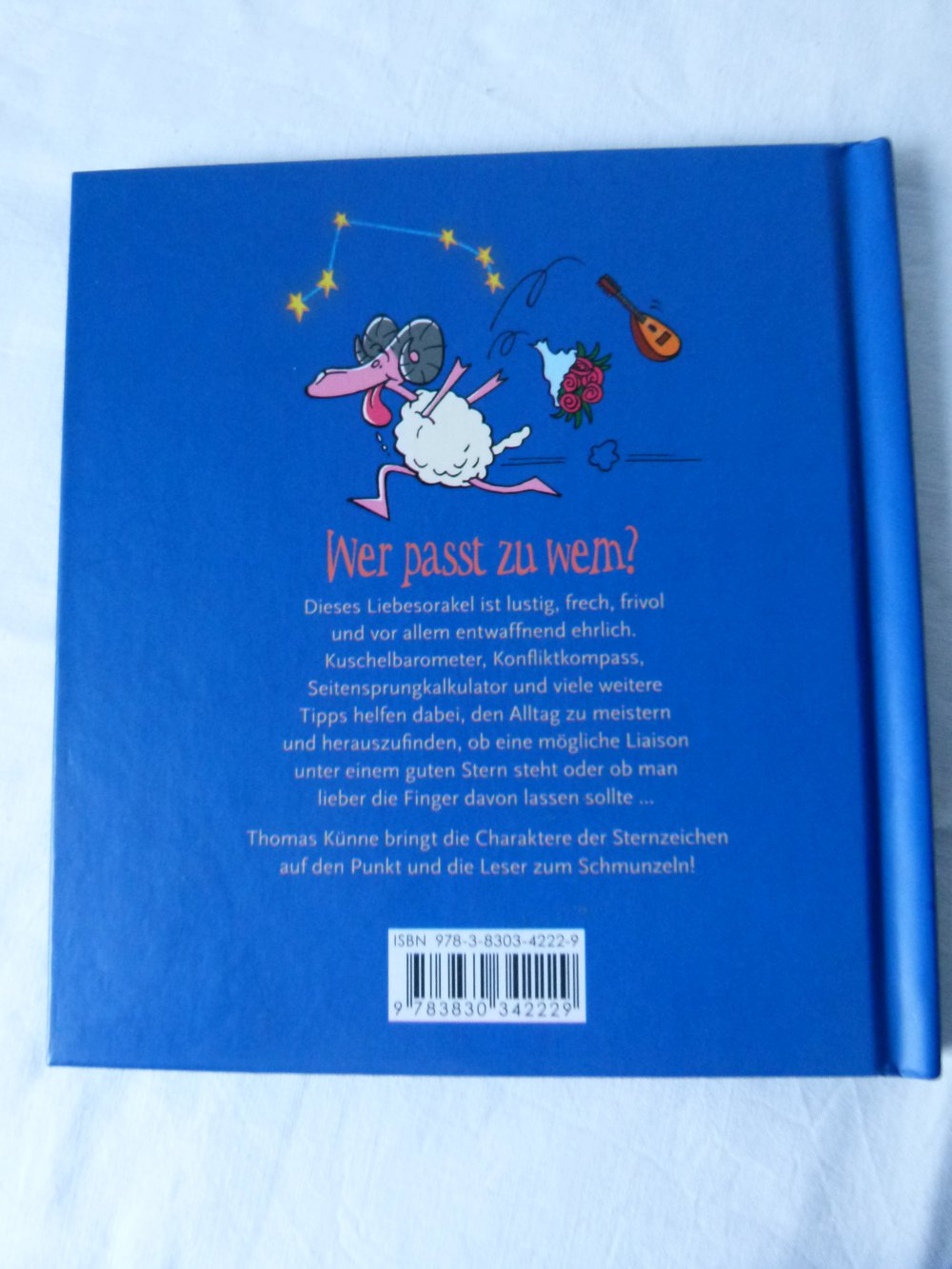 Das Liebesorakel Widder 21.03.-20.04., lustiges, freches Sternzeichenbuch, gebundene Ausgabe