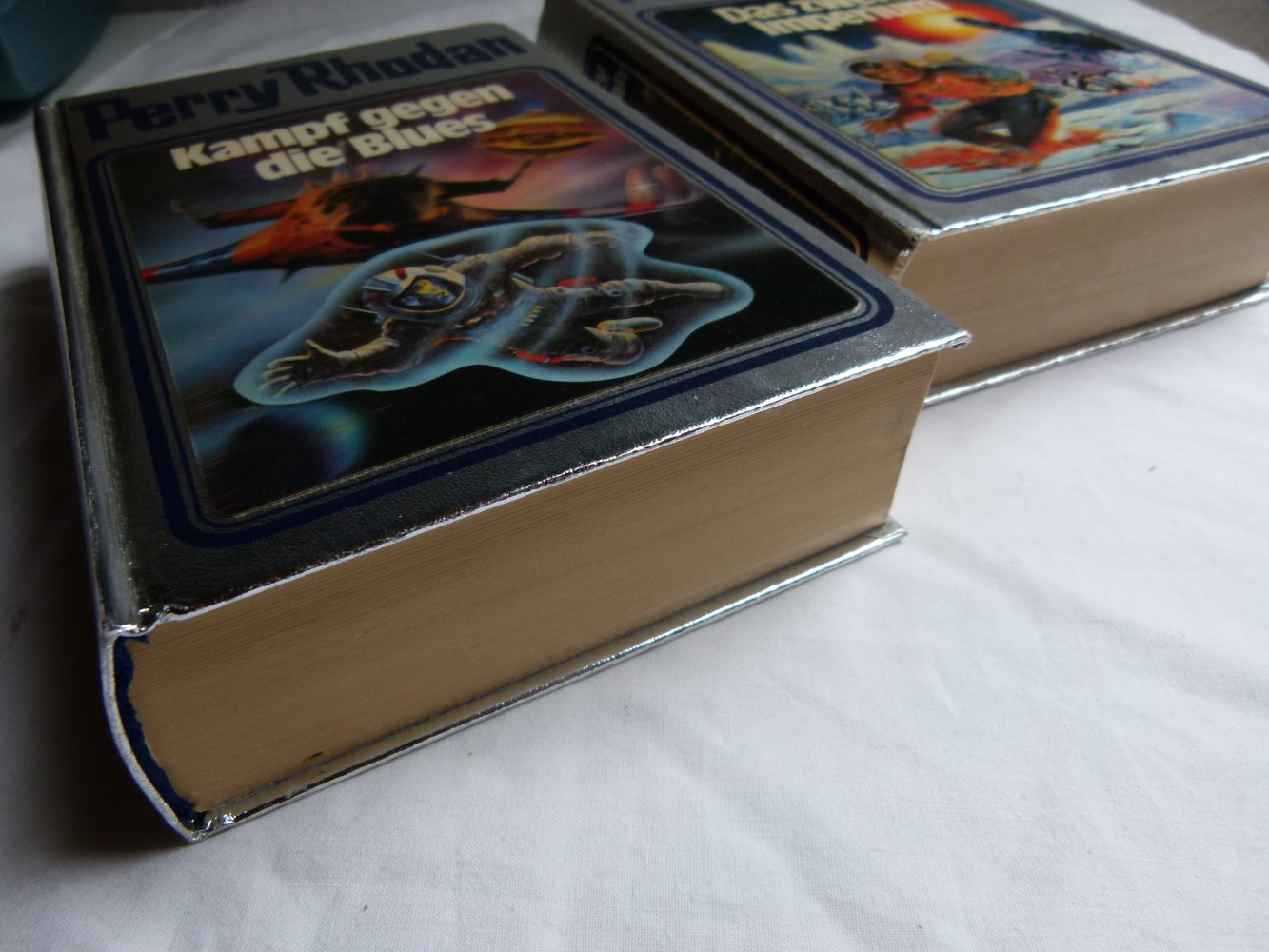 Perry Rhodan 19 & 20, zwei Silberbände im Set, gebundene Ausgaben Science Fiction