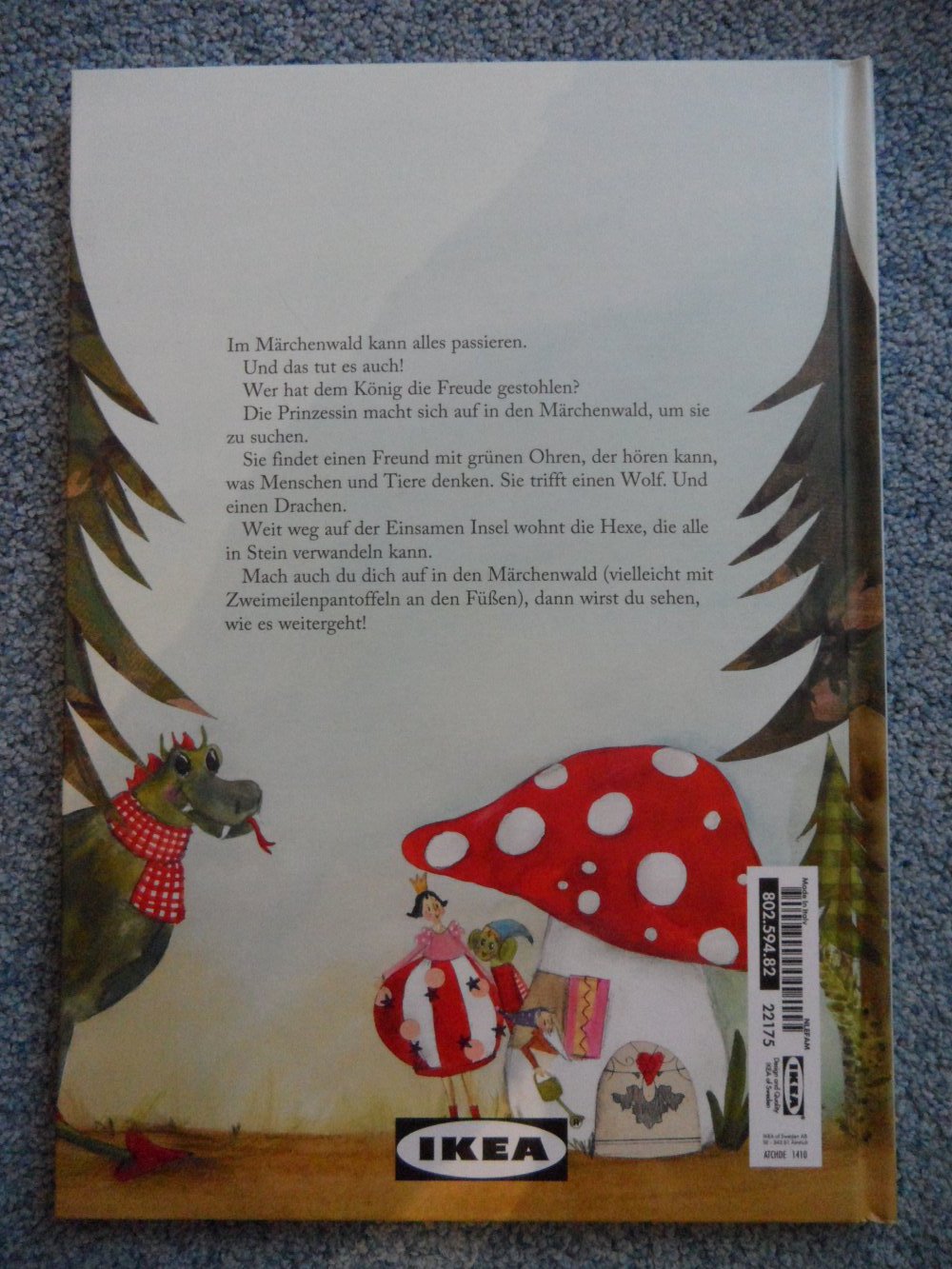 Ikea Bilderbuch Die Prinzessin und die Freude Neu