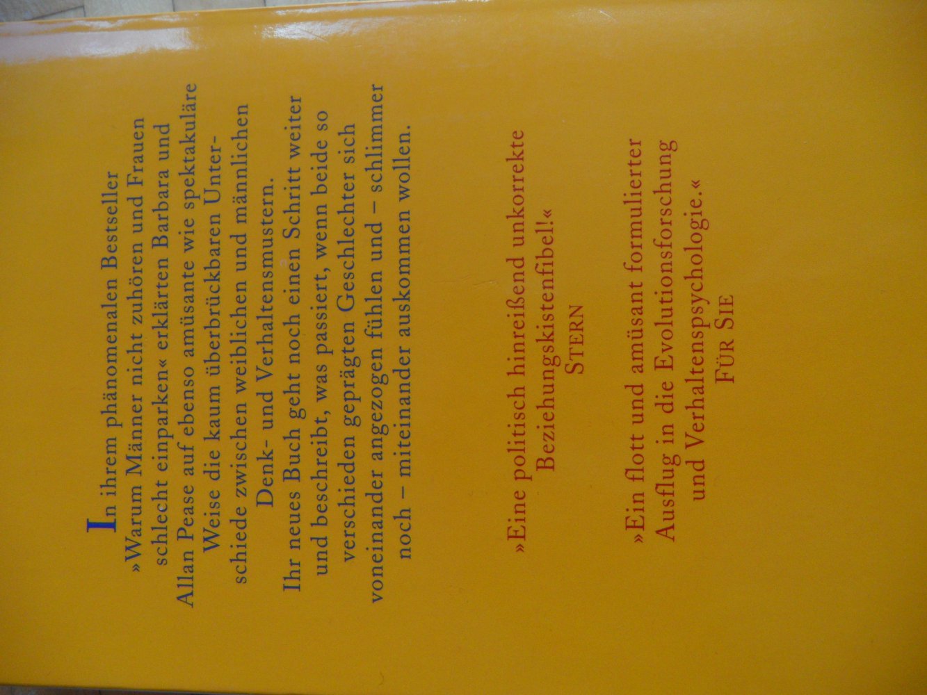 Warum Männer lügen und Frauen immer Schuhe kaufen