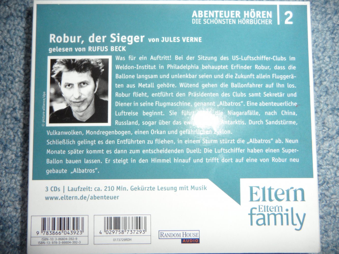 Hörbuch Klassiker Robur, der Sieger