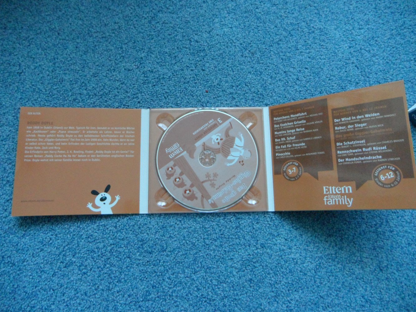 Hörbuch Das große Giggler-Geheimnis