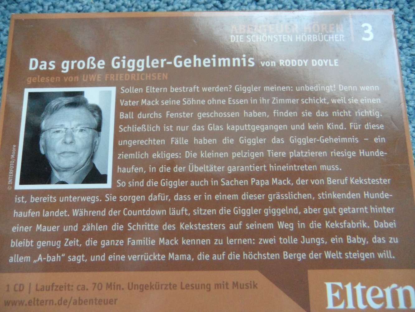 Hörbuch Das große Giggler-Geheimnis