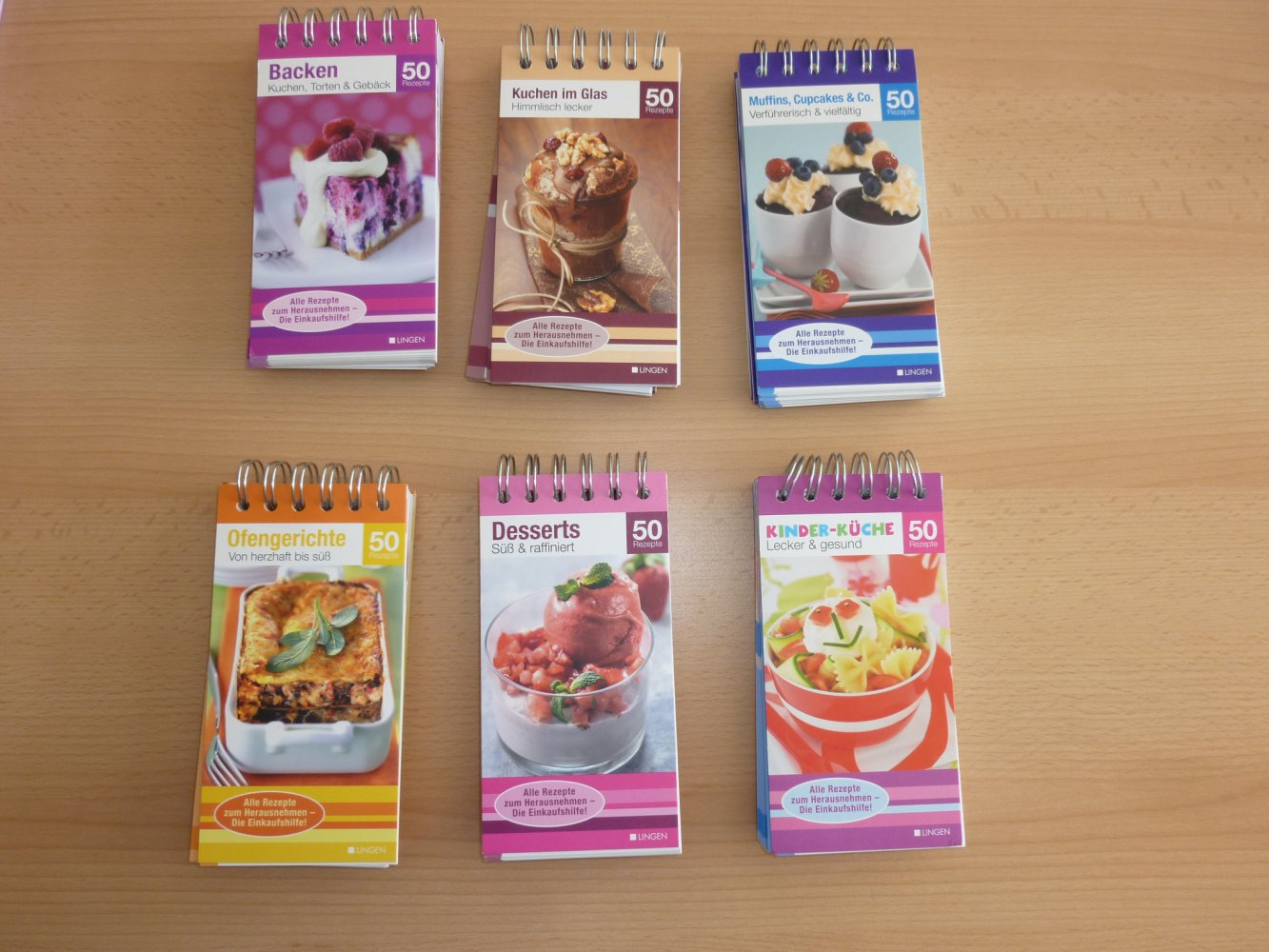 Verschiedene Rezeptaufsteller