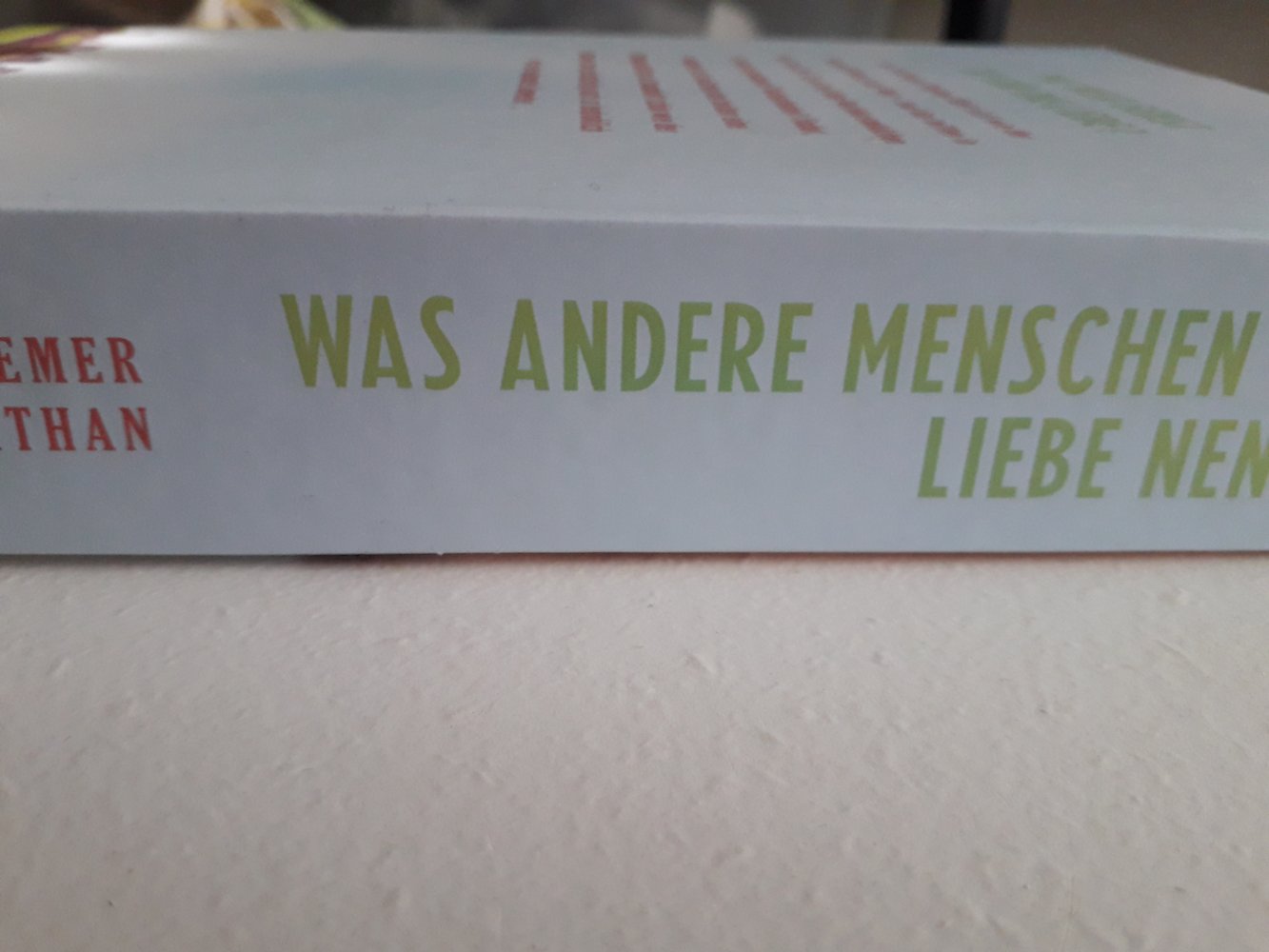 Was andere Menschen Liebe nennen Buch Taschenbuch 