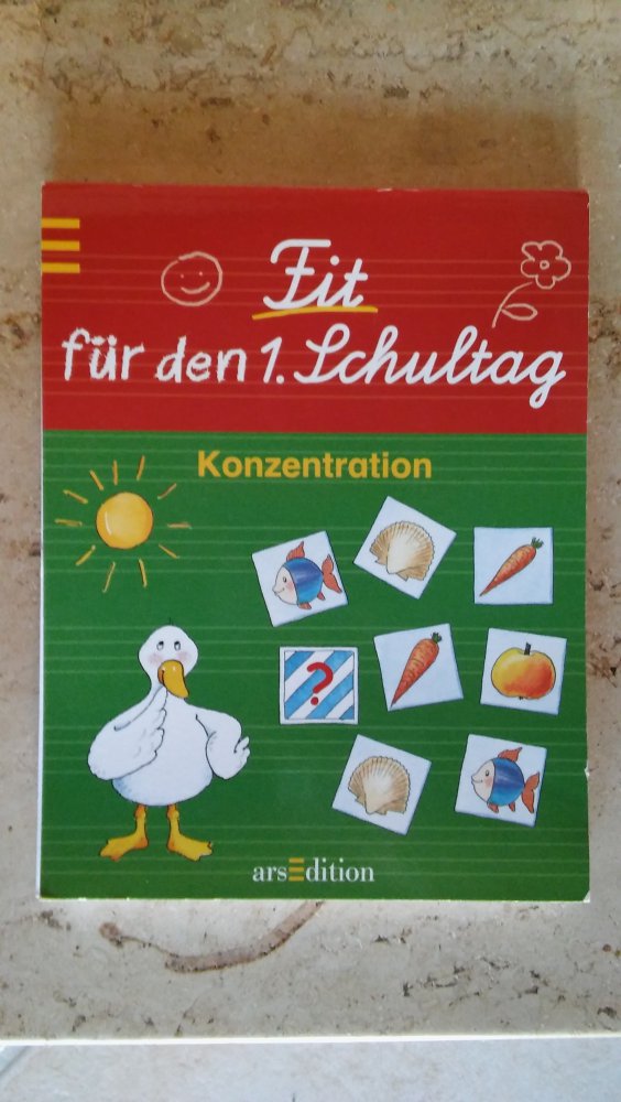 Fit für den 1.Schultag - Konzentrationsblock