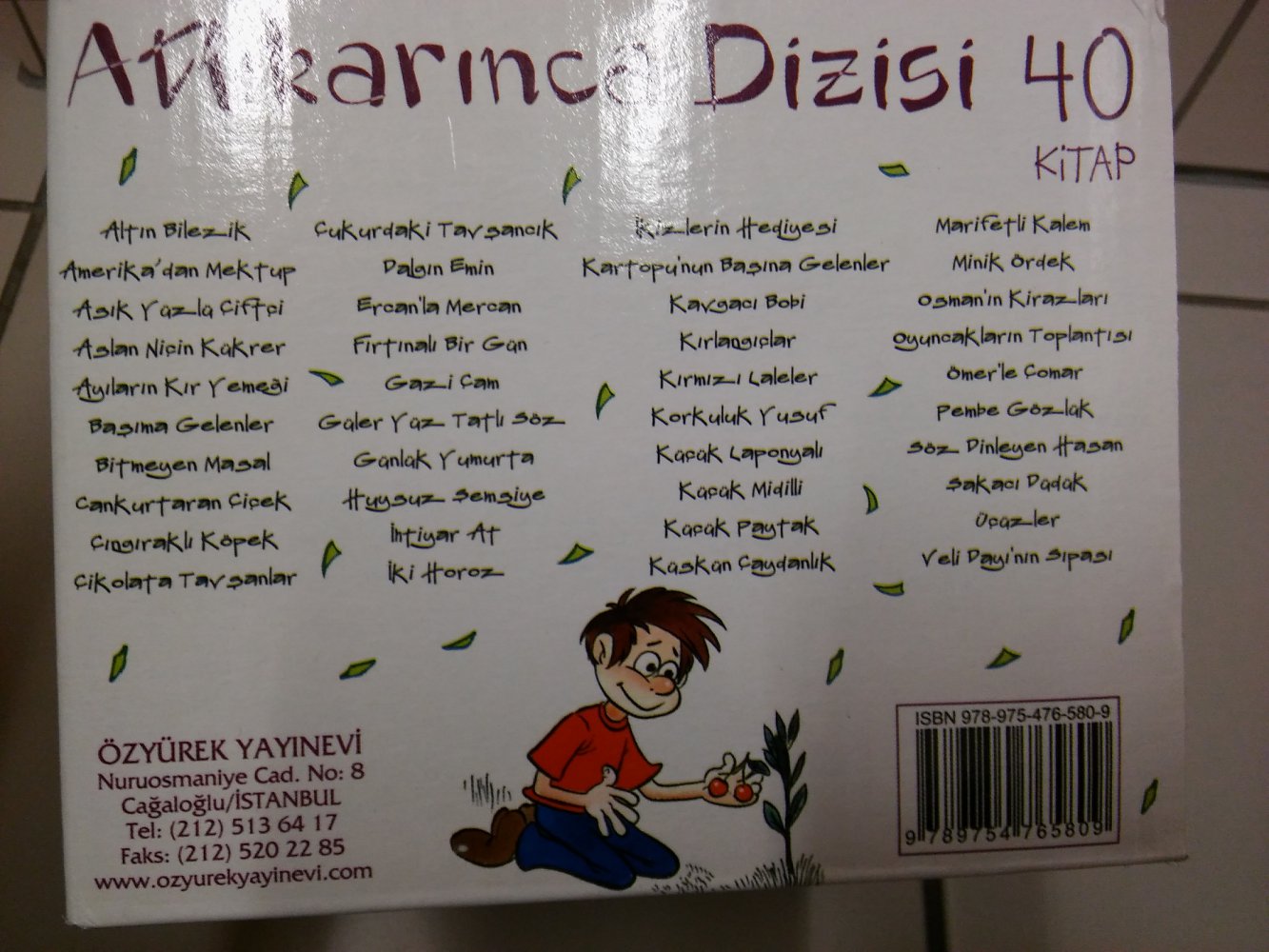 Atlikarinca Dizisi (40 Kitap Kutulu)