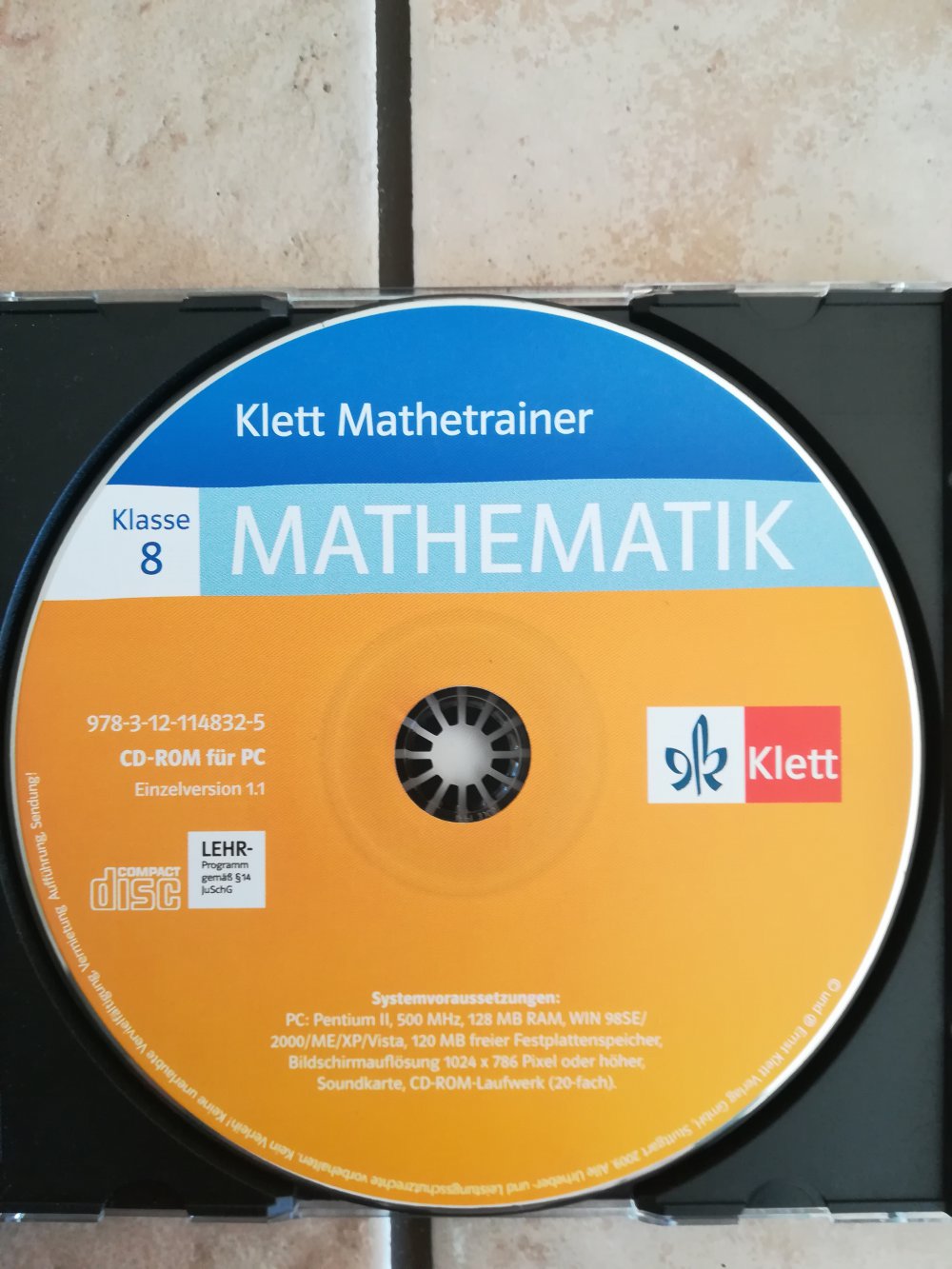 Klett Mathetrainer Klasse 8 CD - Rom 