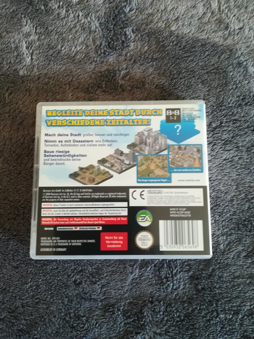 Nintendo DS Spiel ( SimCity Creator) 