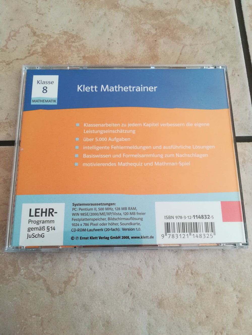 Klett Mathetrainer Klasse 8 CD - Rom 