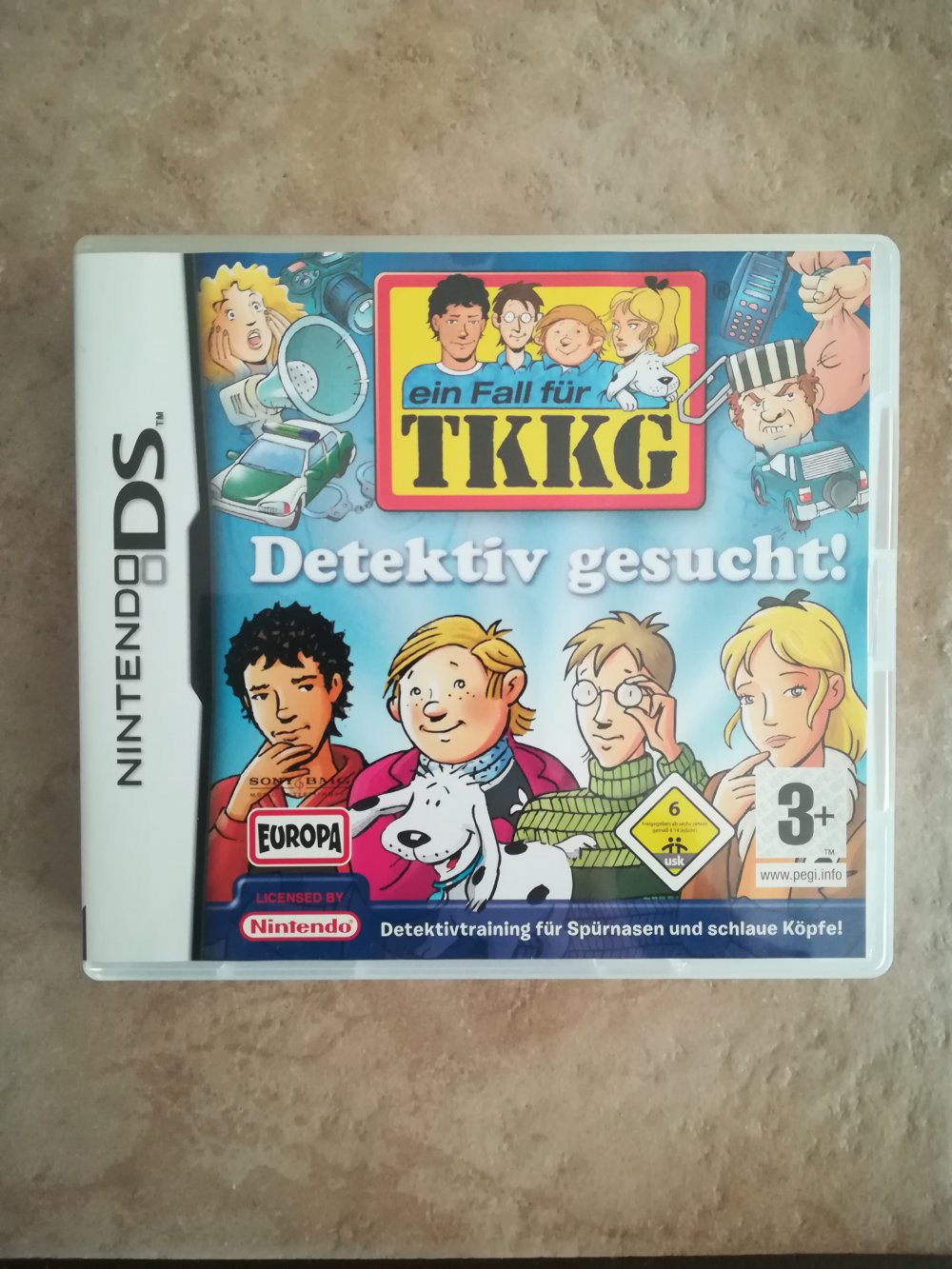 Nintendo DS Spiel (TKKG Detektiv gesucht) 