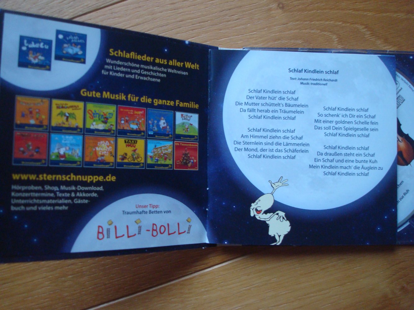 2 CD Musik Kinderlieder Schlaflieder NEU