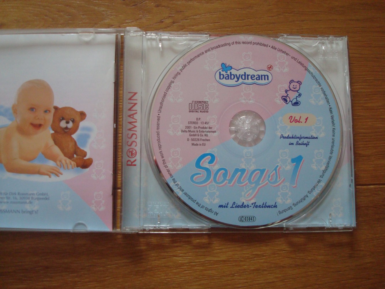 CD Kinderlieder, Babylieder, Babymusik