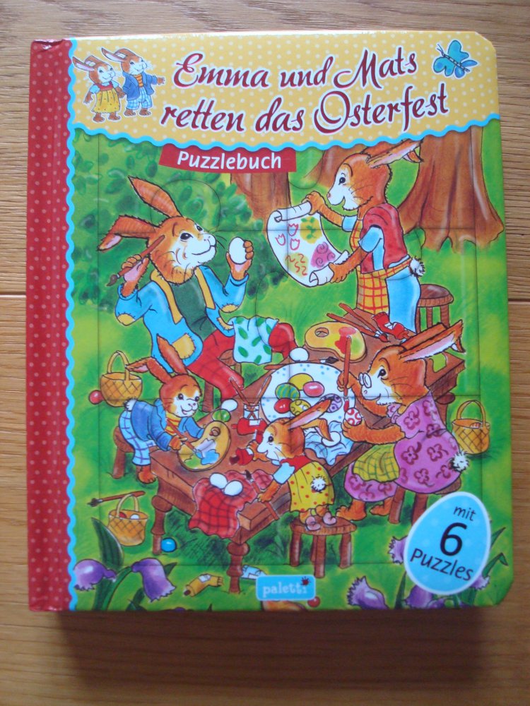 Buch, Bilderbuch, Puzzlebuch Ostern, Osterbuch