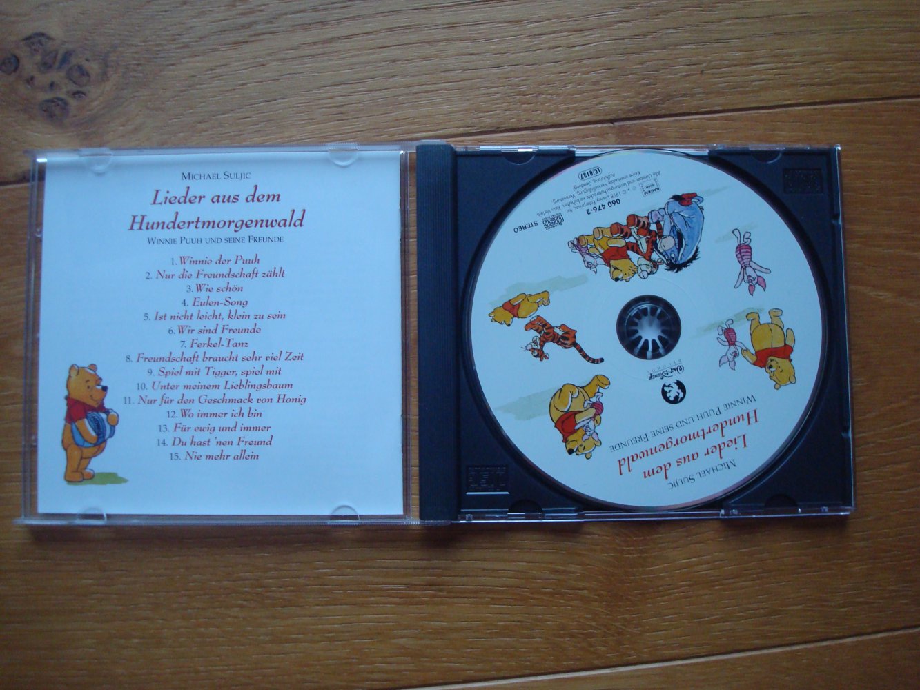 CD Winnie Pooh Lieder aus dem Hundertmorgenwald