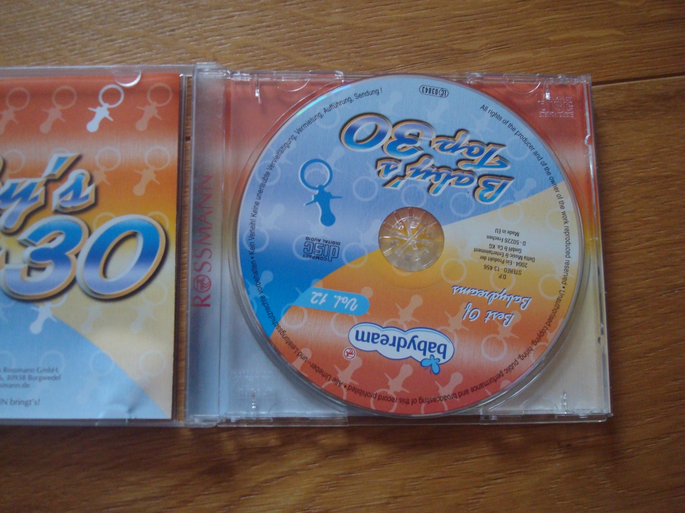 CD Kinderlieder, Babylieder, Babymusik