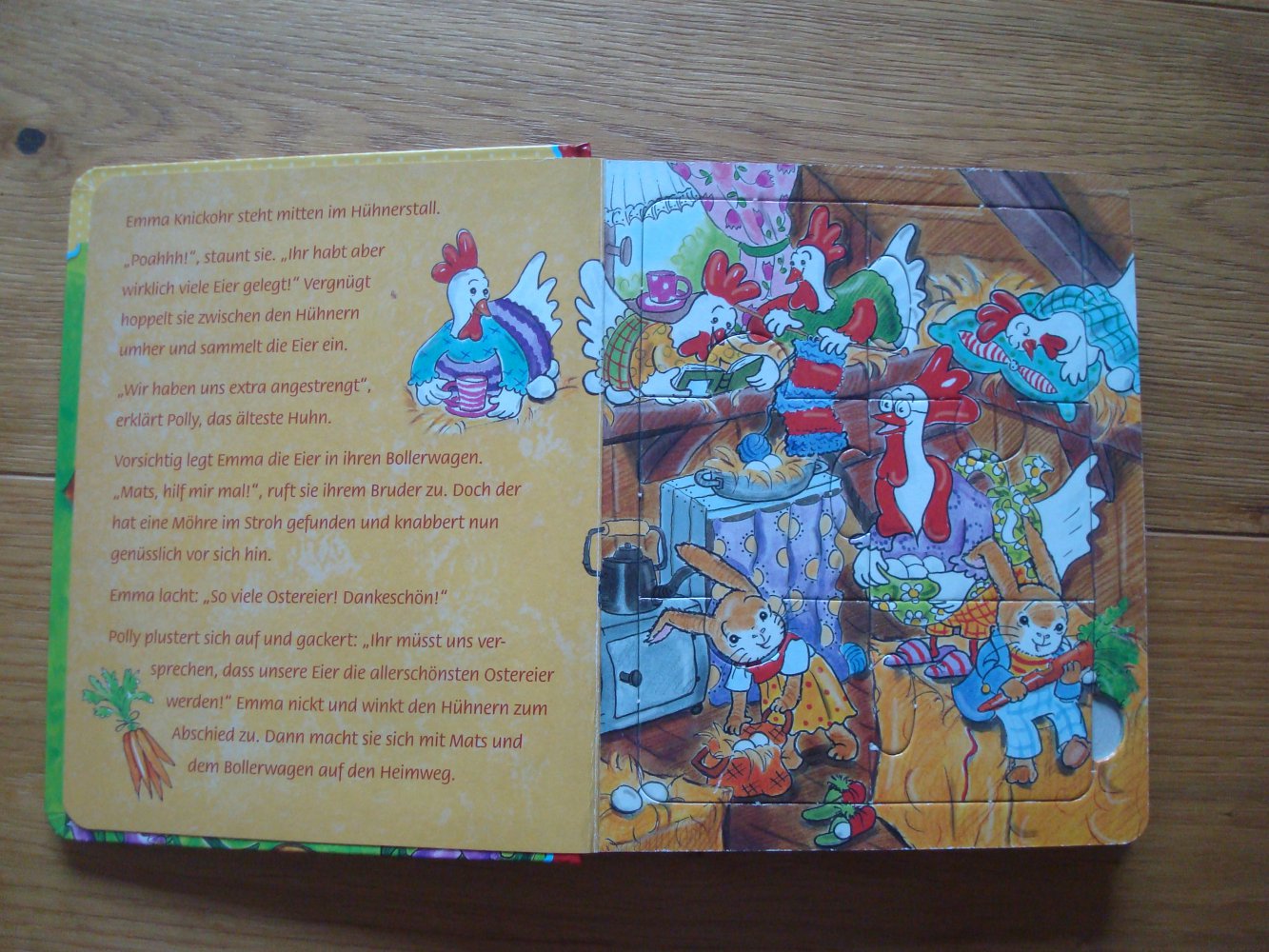 Buch, Bilderbuch, Puzzlebuch Ostern, Osterbuch