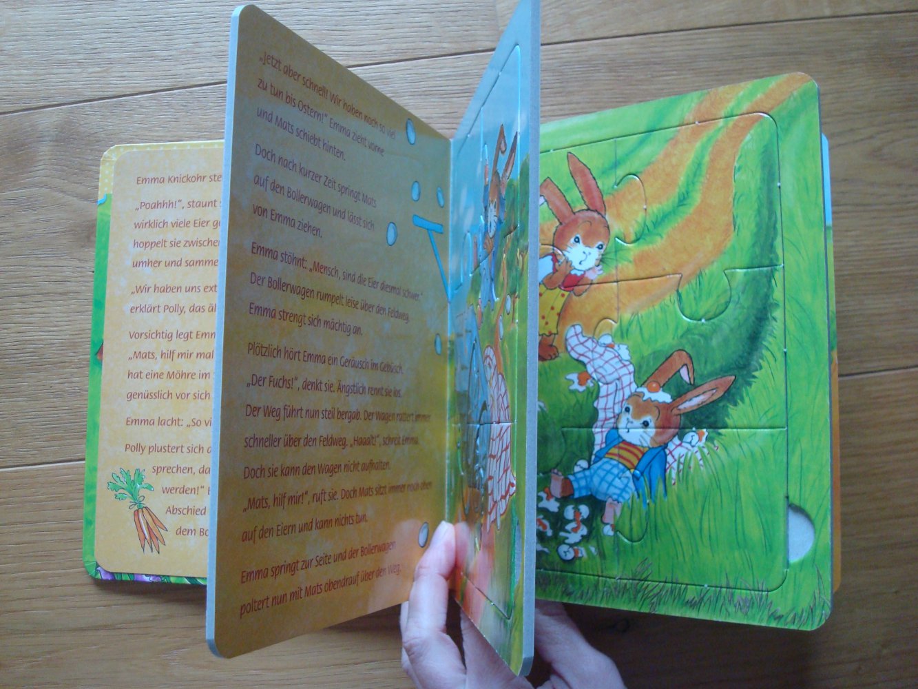 Buch, Bilderbuch, Puzzlebuch Ostern, Osterbuch