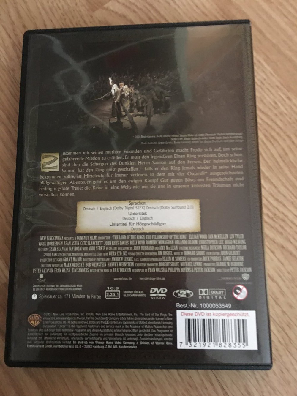 Der Herr der Ringe - Die Spielfilm Trilogie - sehr guter Zustand