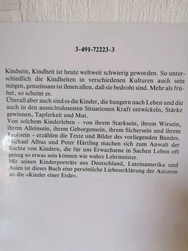 Fotobuch Kinder dieser Erde 