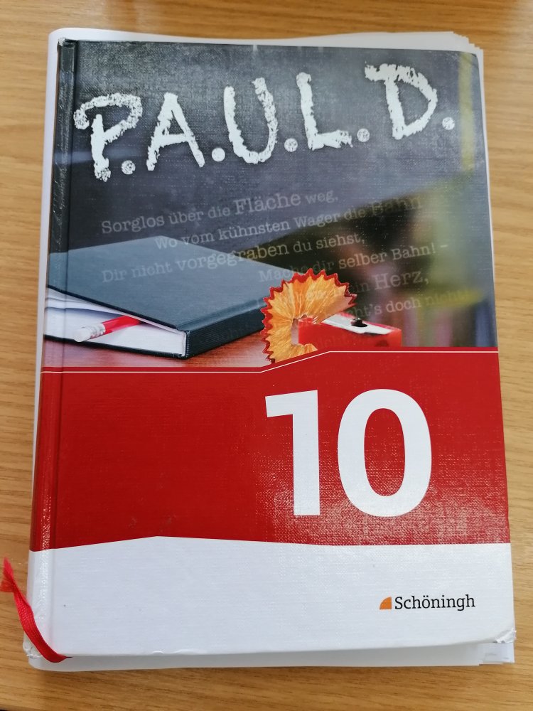 P.A.U.L. D. Persönliches Arbeits- und Lesebuch Deutsch Für Gymnasium