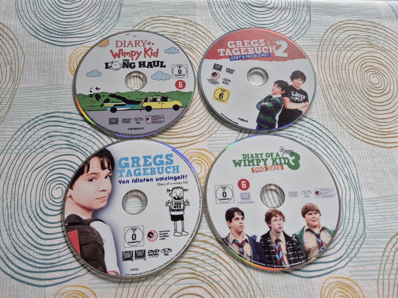 4DVDs Gregs Tagebuch