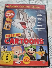 3 DVDs best of Cartoons