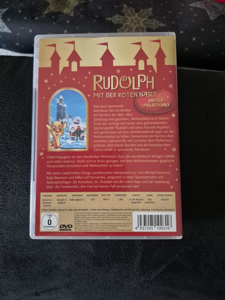 Rudolf mit der roten Nase und der Spielzeugdieb