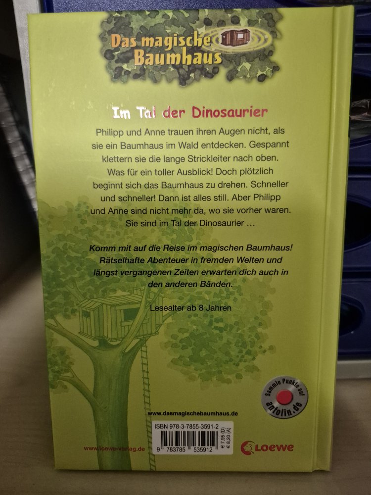 Das magische Baumhaus Band 1: Im Tal der Dinosaurier