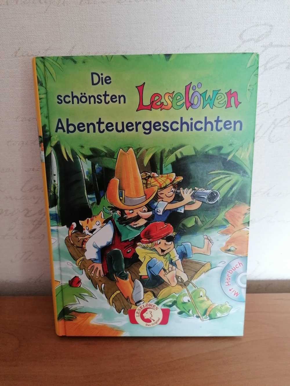 Die schönsten Leselöwen Abenteuergeschichten - Buch und Hörspiel-CD