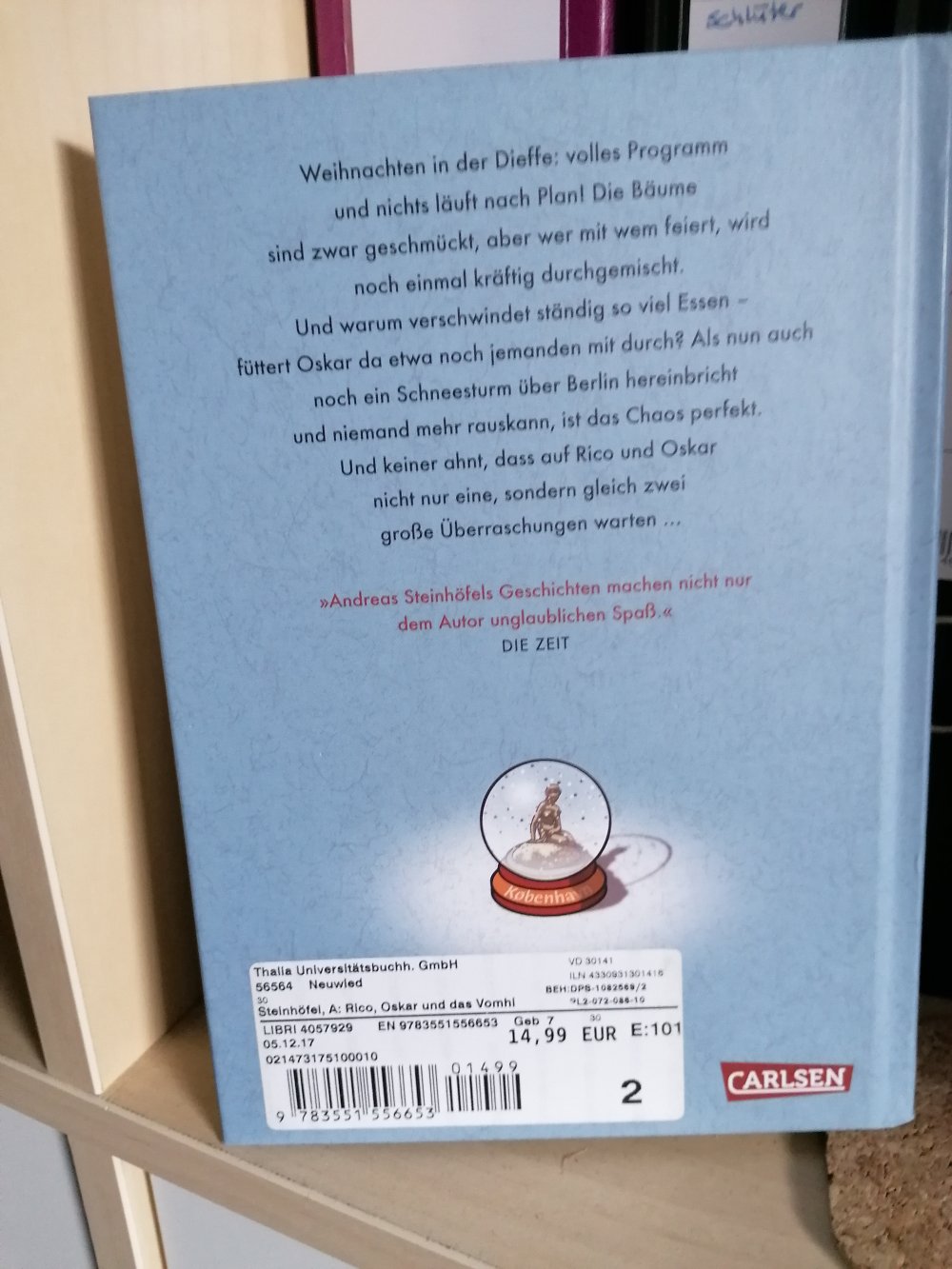 Andreas Steinhöfel: Rico, Oskar und das Vomhimmelhoch